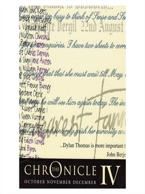 cover image of The Chronicle IV